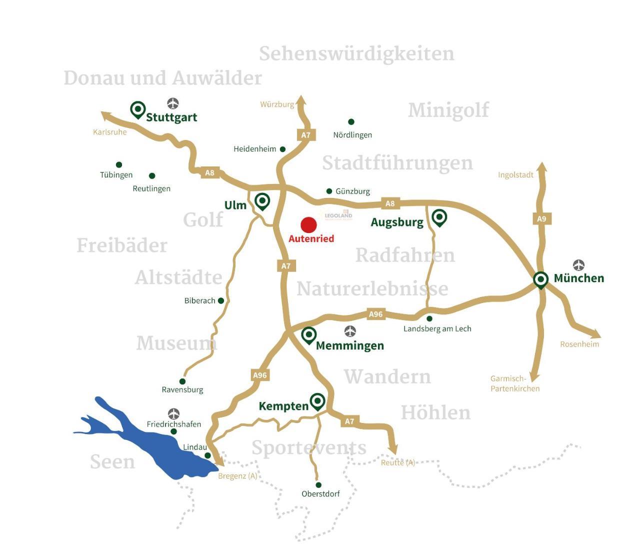 Autenrieder Gaestehaus Schlossbraeu Ichenhausen Ngoại thất bức ảnh